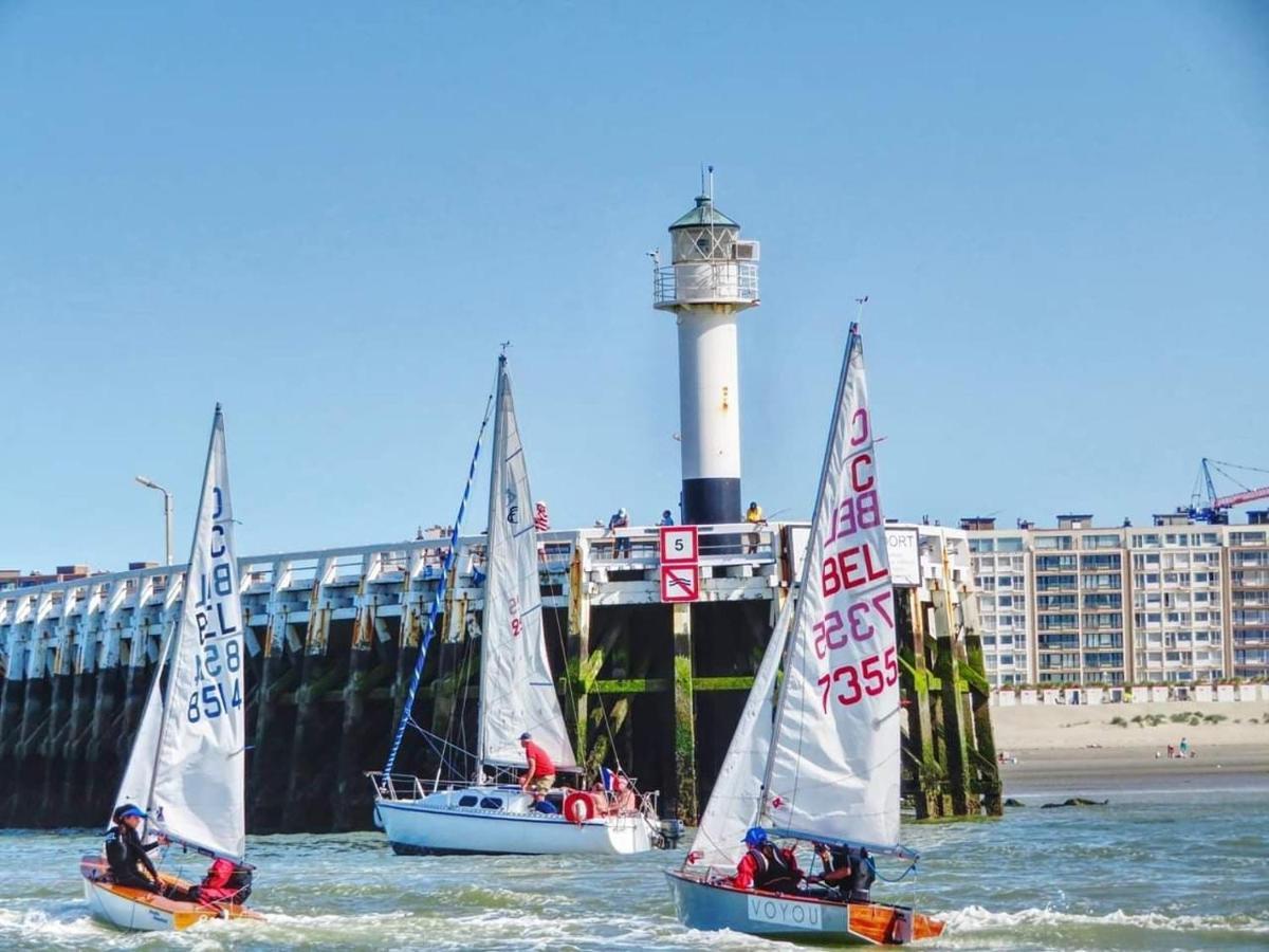 Duplex Villa Capricia Appartement Met Zwembad Nieuwpoort Jachthaven المظهر الخارجي الصورة