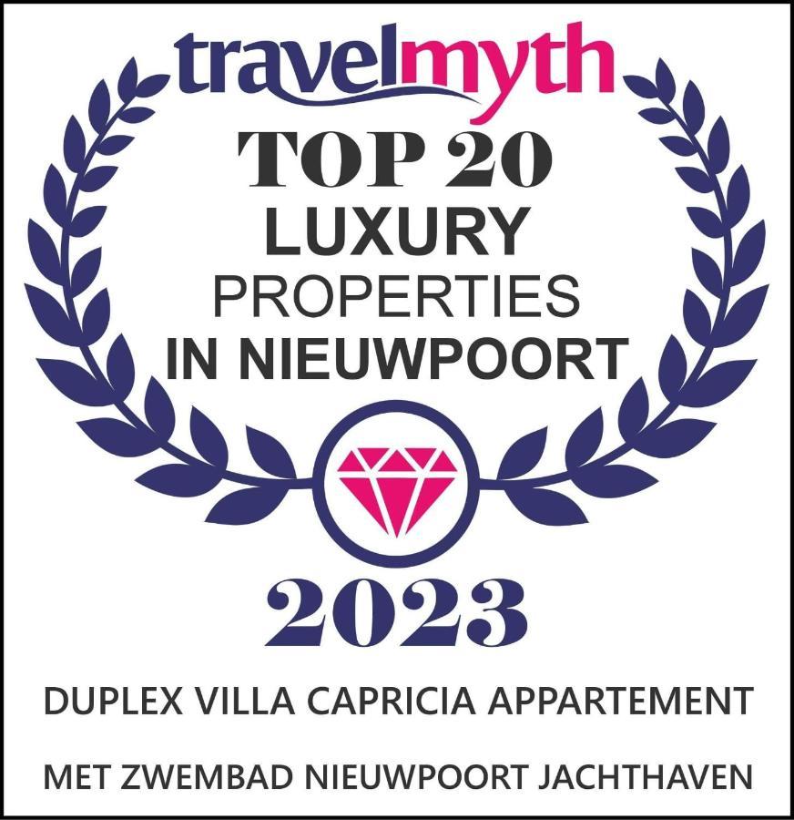Duplex Villa Capricia Appartement Met Zwembad Nieuwpoort Jachthaven المظهر الخارجي الصورة